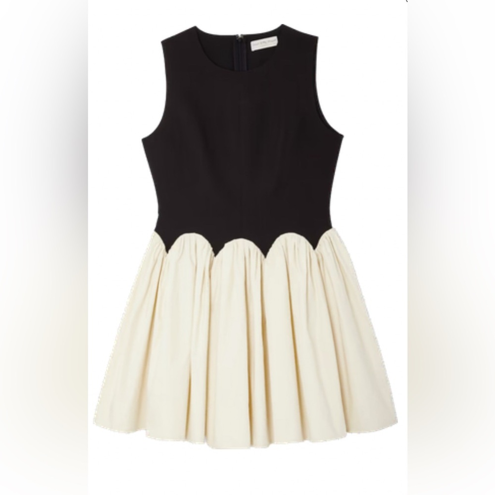 Black and Cream Mini Monika Dress - UK 14